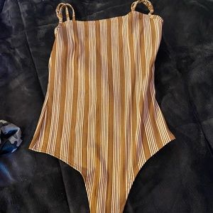 Striped Bodysuit